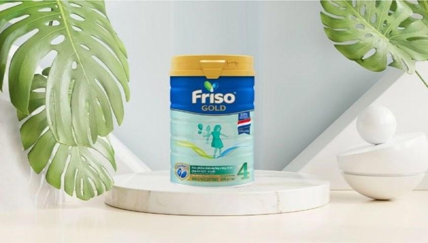 Sữa bột cho bé Friso phát triển toàn diện