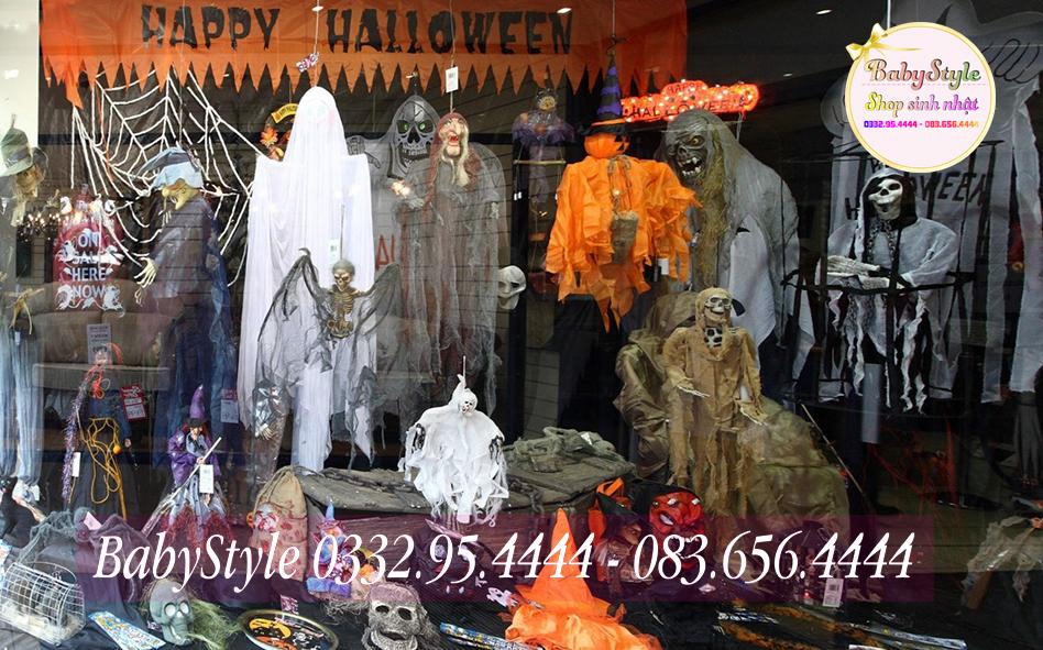 Hình ảnh cửa hàng bán đồ trang trí Halloween ở tại Hà Nội