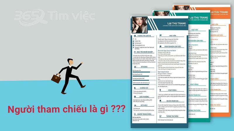 Viết thông tin người tham chiếu như thế nào?